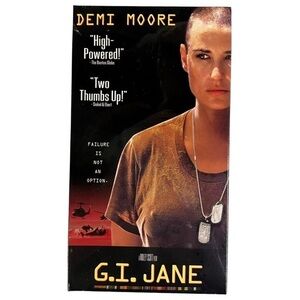 SEALED - GI Jane 1998 Demi Moore / Vintage Video VHS Tape